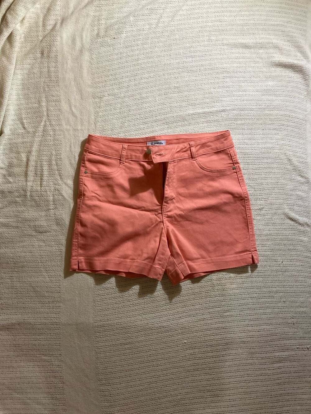 Women's High Waist Vintage Stretch Regular Fit Denim Shorts
